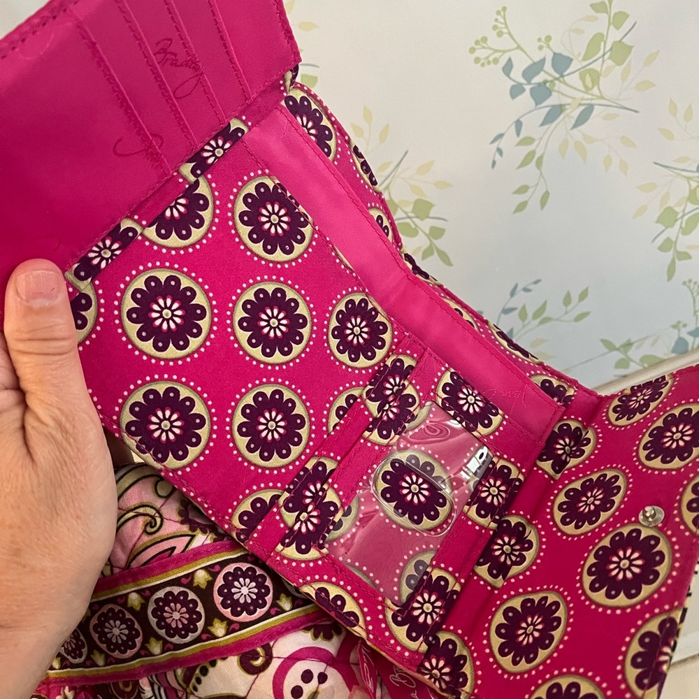 Vera Bradley Purse with Wallet - Picture 4 of 6